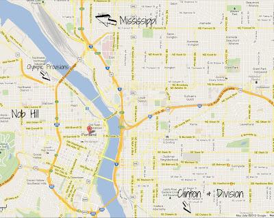Portland, le reste
