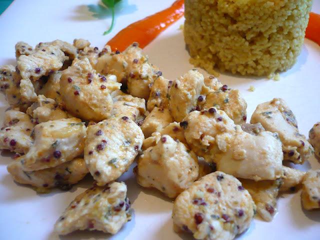 Blancs de poulet marinés aux saveurs de Provence Blancs de poulet marinés aux saveurs de Provence