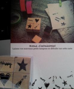 stamping Celle qui arrive à point nommé !