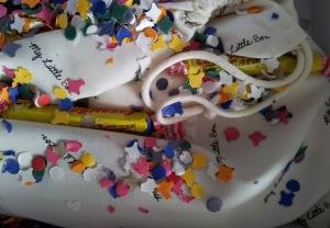 carambar et confettis Celle qui arrive à point nommé !