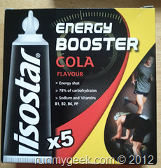 isostar energy booster cola isostar energy booster cola