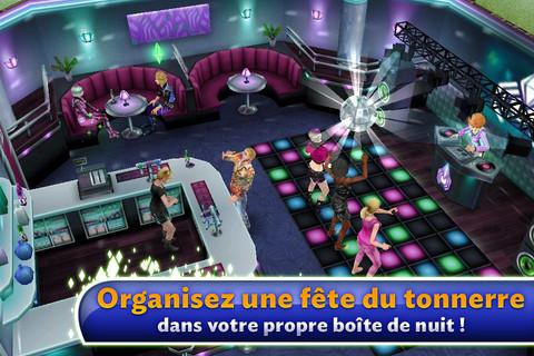 Les Sims GRATUIT sur iPhone et iPad, propose une MAJ sociale (faites la fête)...