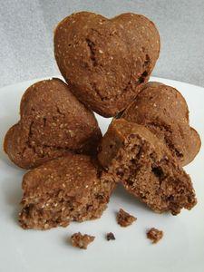 muffins café , fèves de cacao et Chia DSC06700