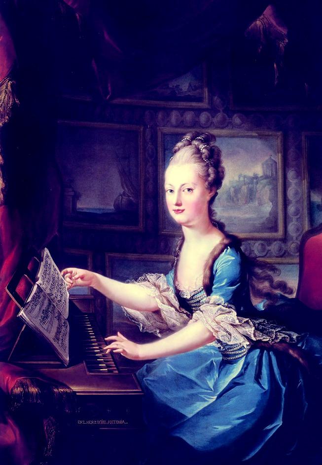 La beauté baroque du XVIIIe siècle par Marie Antoinette! MarieAntoinette1769-70.jpg