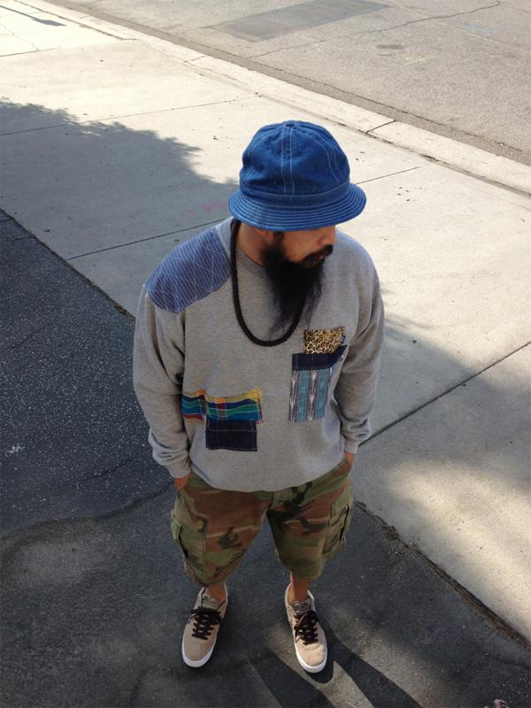 TANTUM X UP THERE STORE – EXCLUSIVE PATCHWORK CREWNECK TANTUM X UP THERE STORE – EXCLUSIVE PATCHWORK CREWNECK