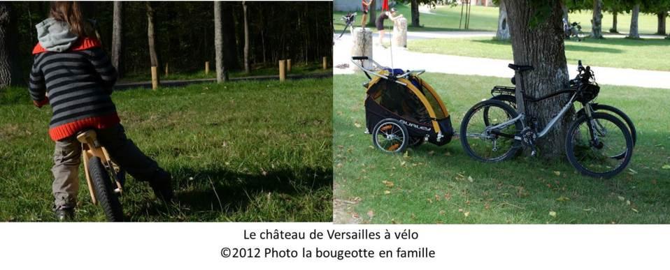 versailles à vélo remorque enfant Mon premier article en tant que rédactrice pour Family-deal magazine