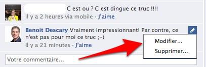 facebook-commentaire-modifier facebook commentaire modifier Facebook: comment modifier un commentaire