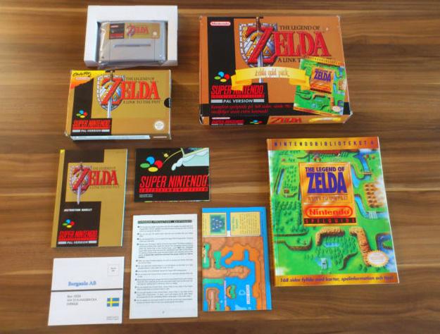 Legend of Zelda A Link to the Past Gold Pack Super Nintendo sur eBay zelda_gold_pack_ebay-1