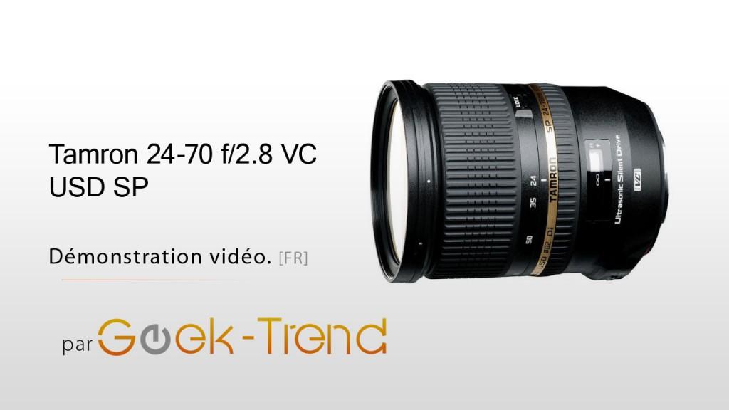 Tamron 24-70mm F2.8 VC Tamron 24-70mm F2.8 VC