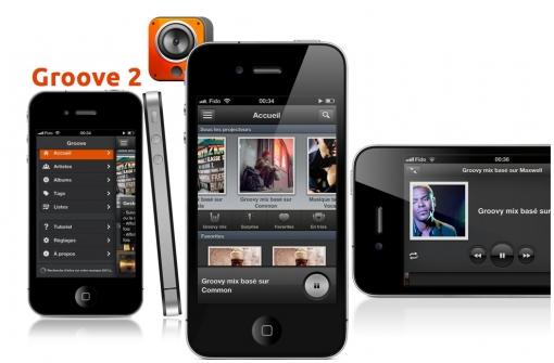 Groove 2 iPhone Ces applications qu’Apple pourrait jalouser!