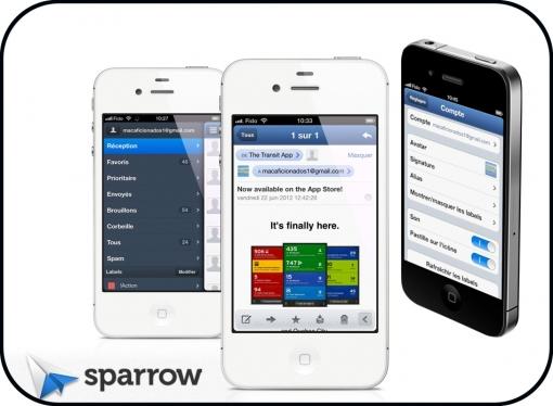 Sparrow sur Mac Aficionados Ces applications qu’Apple pourrait jalouser!