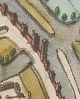 Bruge_map_Civitates Orbis Terrarum 1572