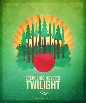Artwork des couvertures de Twilight et New Moon