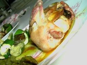 Gave-t-on les cailles de ris de veau? Avec quelque griotte... caille au ris de beau