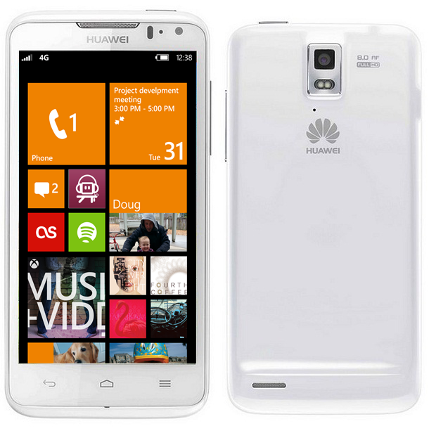 Huawei : Un smartphone Ascend sous Windows Phone 8