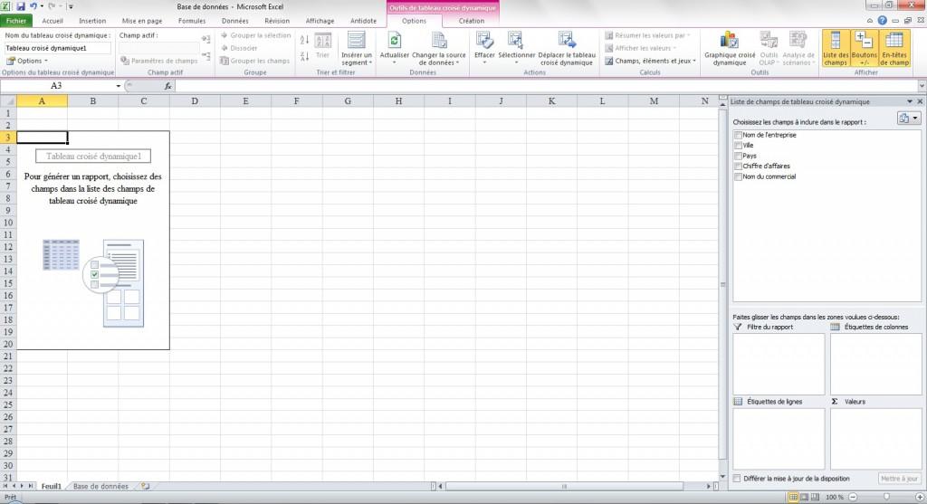 Tableau croisé dynamique 7 faire un tableau croisé dynamique excel