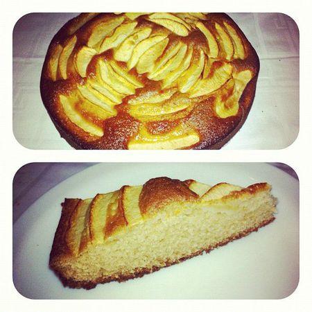 gâteau pomme