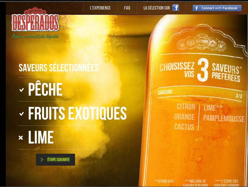 Capture d’écran 2012-06-26 à 12.10.42 Créez votre propre bière avec Desperados !