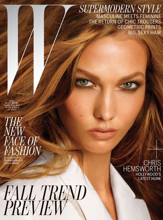 karliecover Karlie Kloss Graces the July 2012 Cover of W MagazineMagazineby Steven Meisel