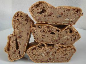 cake noisette et fèves de cacao DSC07329