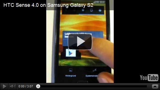 HTC Sense 4 UI porté sur le Galaxy SII par Sense4All