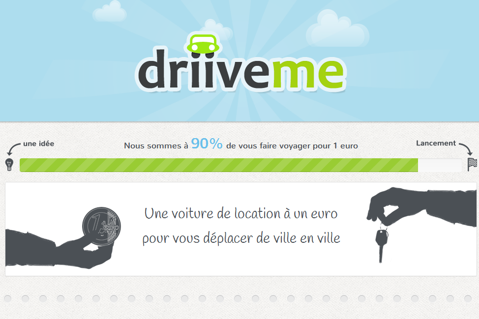 La location de voiture à 1 euro