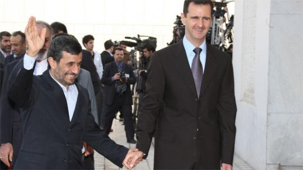 Ahmadinejad et Assad