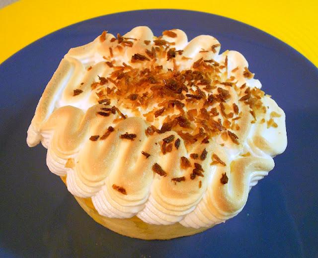 Tartelette citron-coconut meringuée Tartelette citron-coconut meringuée