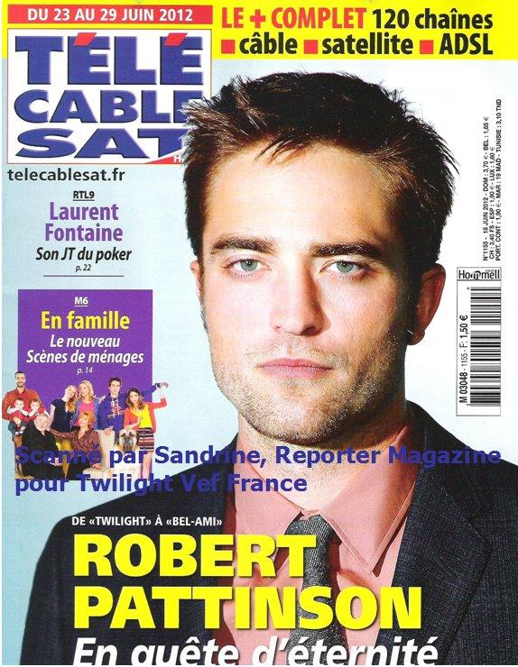 Interview de Robert Pattinson avec TCS