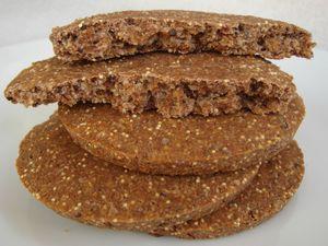 cookies amarante noisette aux céréales et fèves de cacao DSC07507