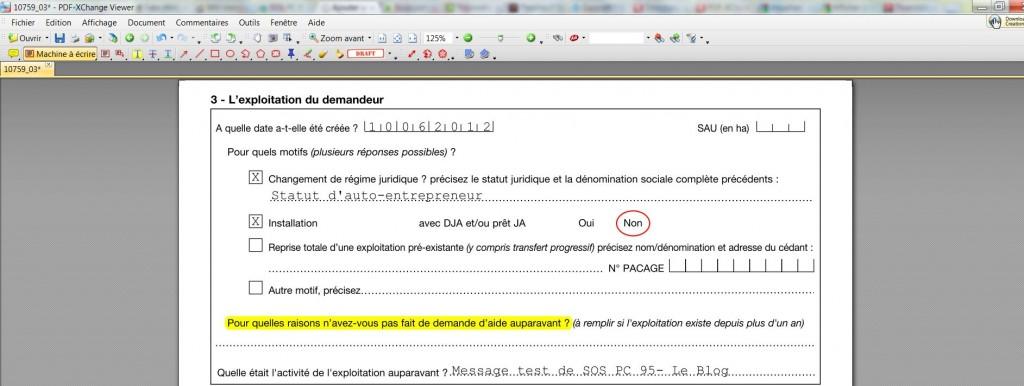 pdf modifié ecrire sur un document pdf