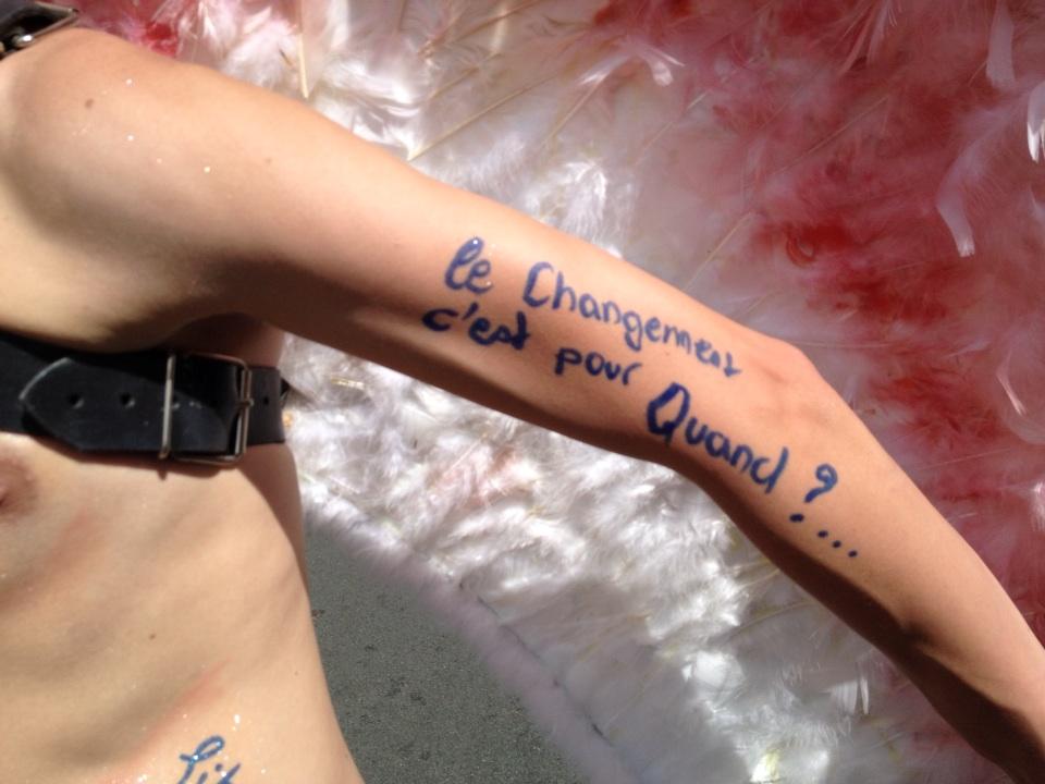 Le Changement c'est pour Quand? Matthieu La Gay Pride Paris 2012 en direct