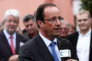 FRANÇOIS HOLLANDE AISNE 2011 Hirson micro FR3