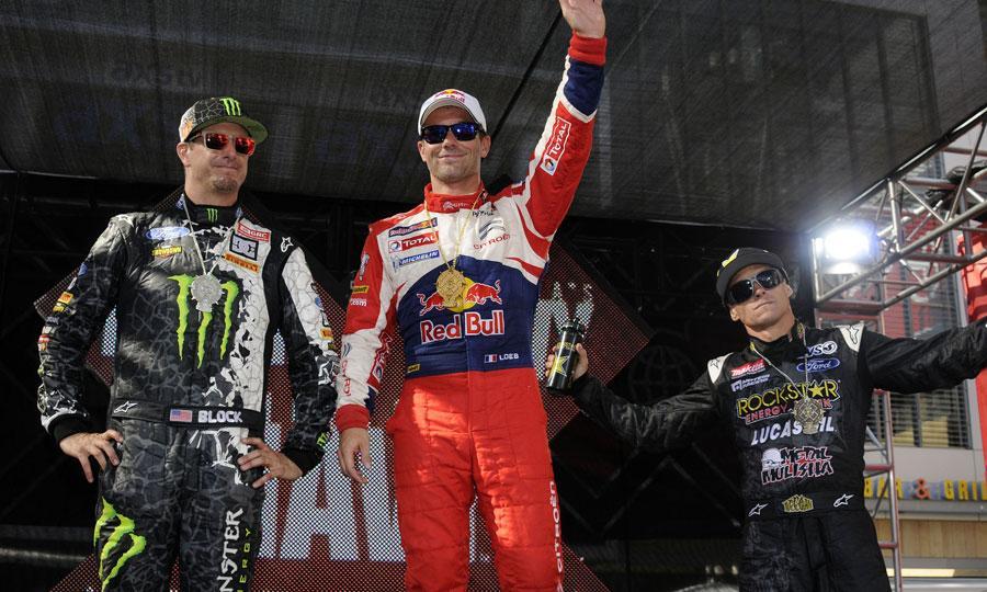 X-Games-Los-Angeles-RallyCross X Games RallyCross : Loeb seul au monde!