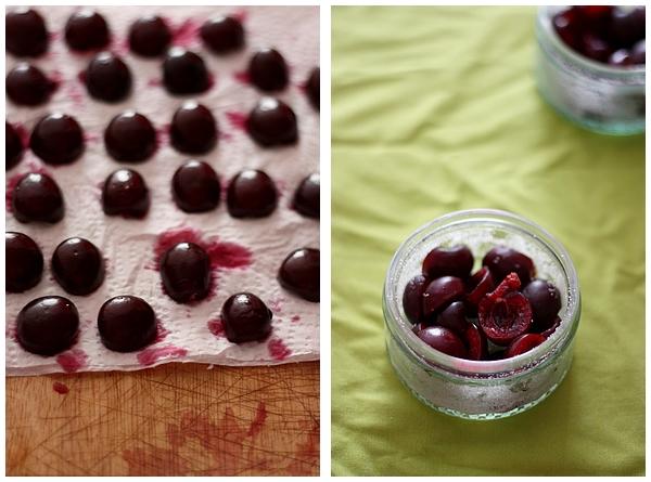crumblecerises2 Crumble aux cerises pour faire venir lété