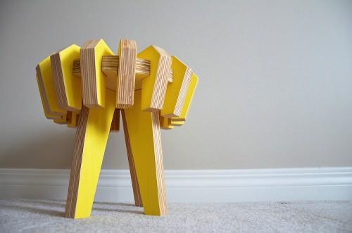 Tabouret Asterisk par Christina Sicoli Tabouret Asterisk par Christina Sicoli