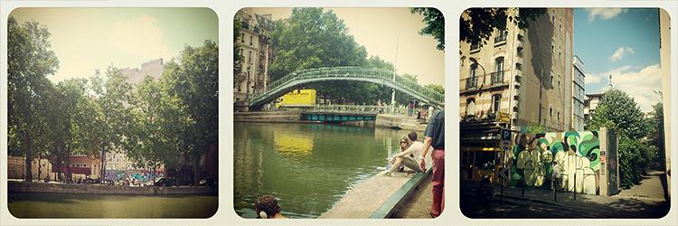 BLOC1 Paris, La canal saint Martin