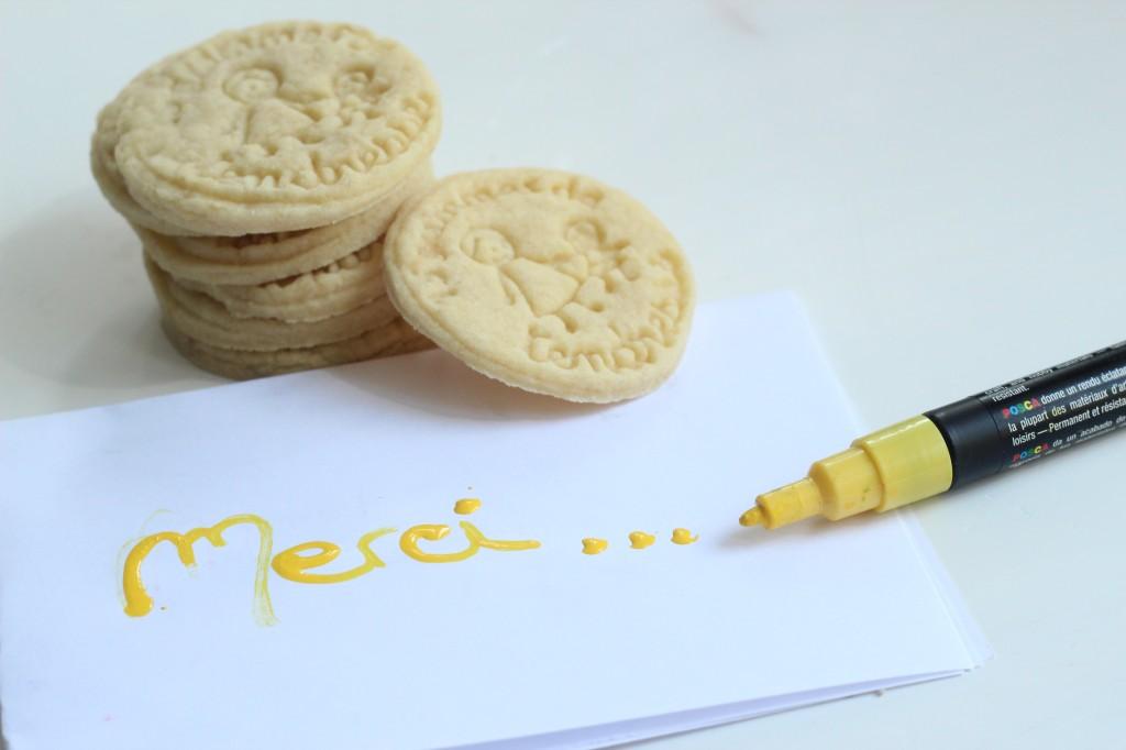 sablés cadeau pour la maitresse C’en est fini de la maternelle…