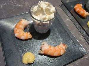 mousse de crevettes au siphon mousse de crevettes au siphon