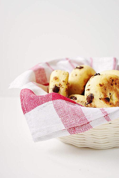 Muffins anglais au sirop d'érable, noix et pépites de chocolat Muffins anglais au sirop d'erable, noix et pépite-copie-6