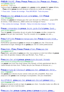 pneu-recherche-google Le filtre Google Penguin (un article de plus, sur le filtre pingouin de Google)