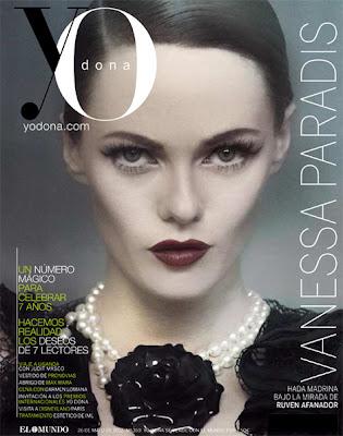 Découvrez Vanessa Paradis en couverture du magazine Espanol Yo Dona !