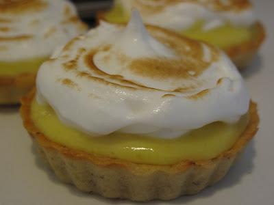 Dessert:Tartelettes au Citron Meringuées