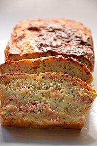 cake saumon, pavot et citrons confits (4)