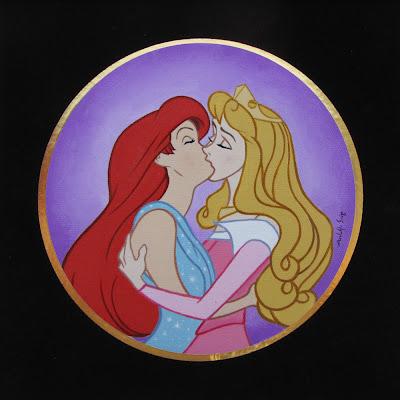 Art curiosity: Quand les artistes maltraitent les princesses Disney