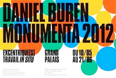 Art: Daniel Buren – Excentrique(s), travail in situ dans le cadre de Monumenta 2012 - jusqu'au 21 Juin