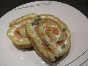 Gâteau roulé de pommes de terre au saumon fumé IMG_6278
