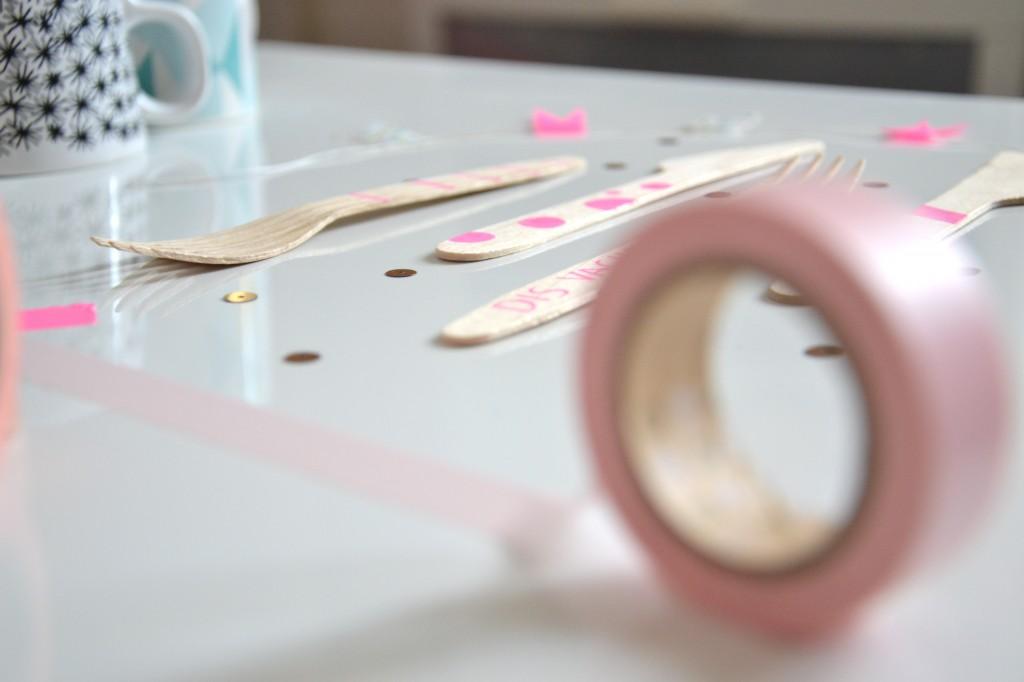 Dis vague DIY: Des couverts customisés