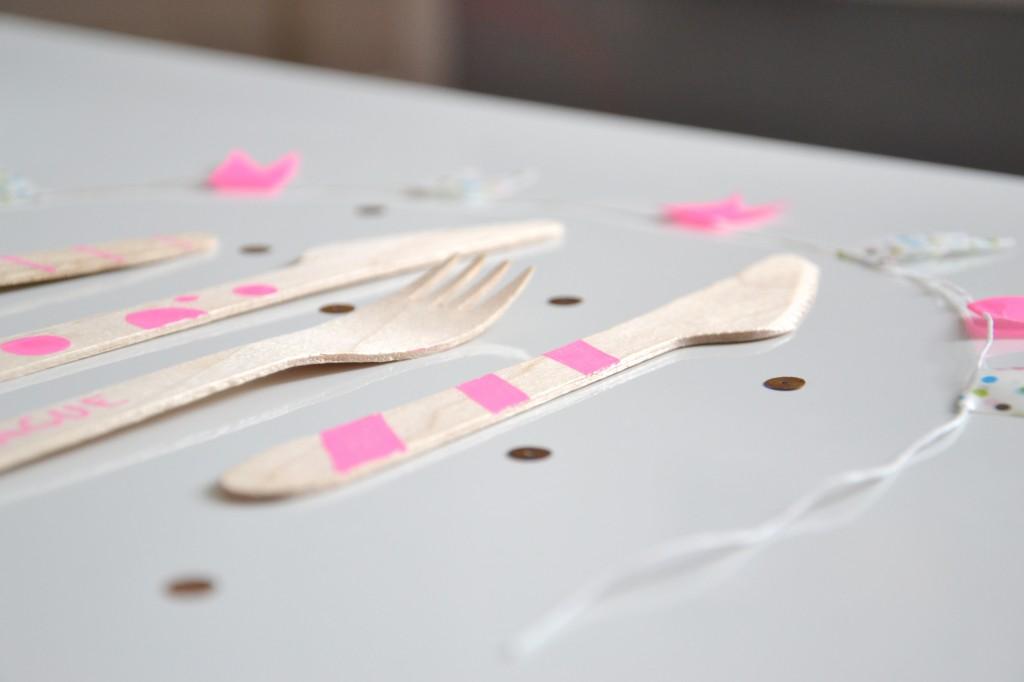 Dis vague DIY: Des couverts customisés