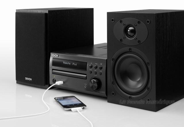 Nouvelle microchaîne Denon D-M39 pour la musique numérique Nouvelle microchaîne Denon D-M39 pour la musique numérique